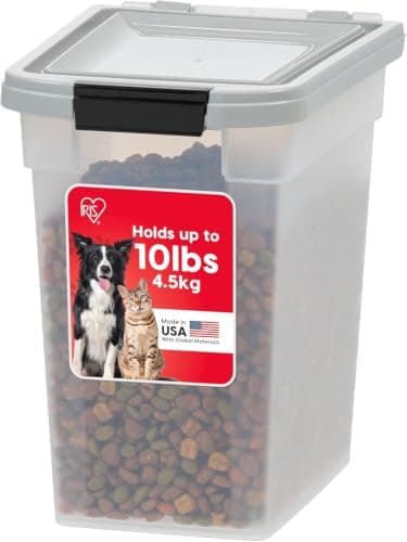 IRIS USA Airtight Dog Food Storage Container, up to 10 lbs thumbnail 2