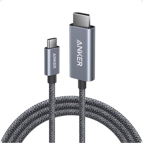 Anker USB-C to HDMI Cable, 4K@60Hz, Nylon Braided, 6 ft thumbnail 2