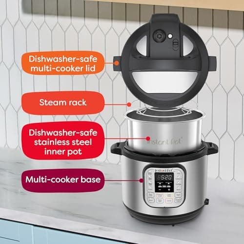 Instant Pot Duo 6 Qt 7-in-1 Electric Pressure Cooker thumbnail 3