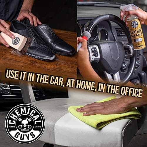 Chemical Guys Leather Cleaner and Conditioner Kit, 2 x 16 oz thumbnail 4