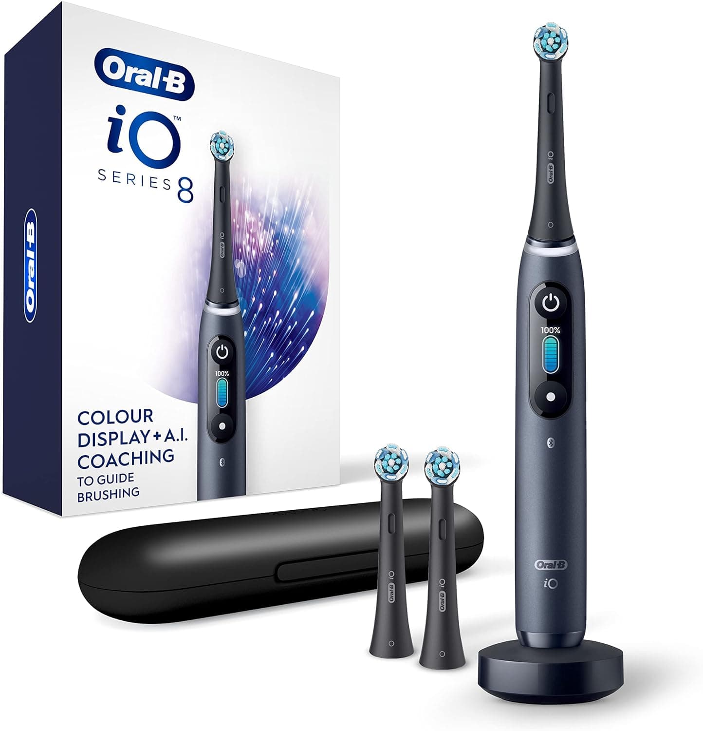 Oral-B iO Series 8 Electric Toothbrush (Black Onyx)