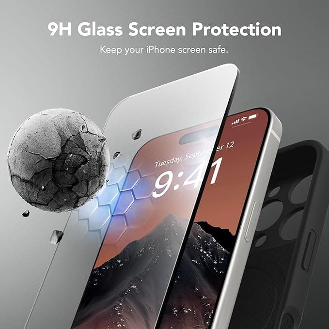 SuydanBox Magnetic iPhone 16 Pro Case (MagSafe, Black)