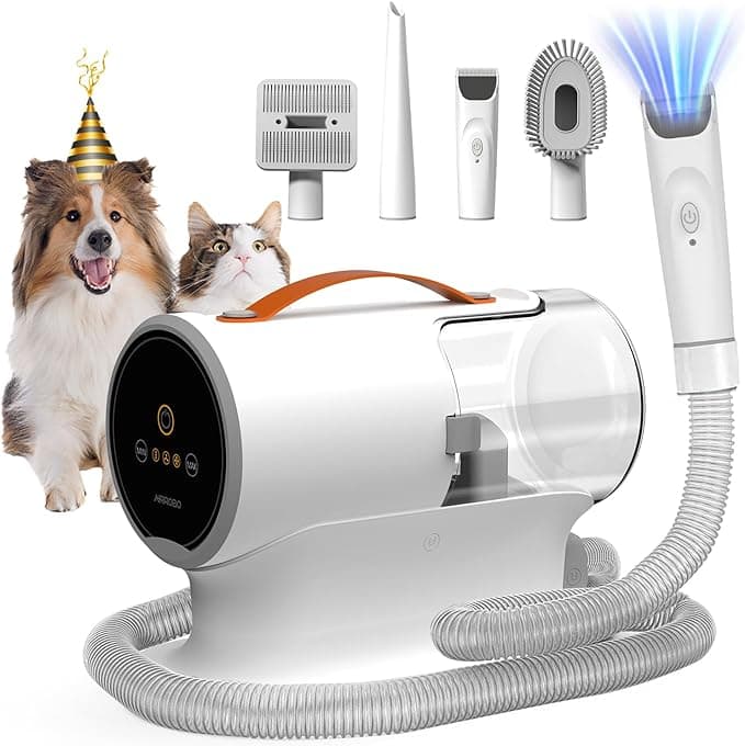 AIRROBO PG100 Pet Grooming Vacuum (12000Pa, 2L)
