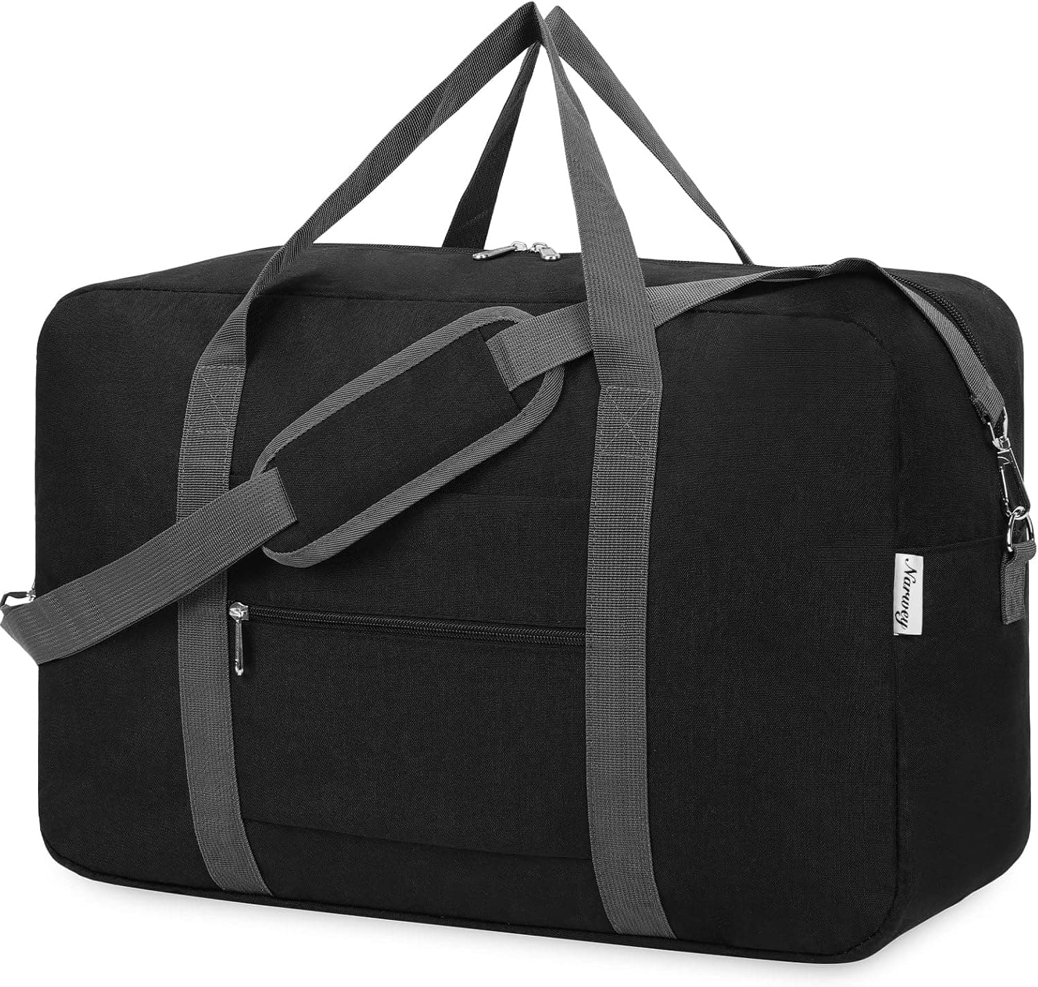 Narwey Foldable Duffle Bag, Carry-On Size (20.5 x 13.8 x 8.7 in)